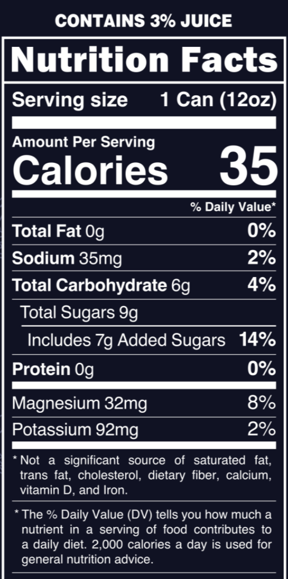 NUTRITION FACTS