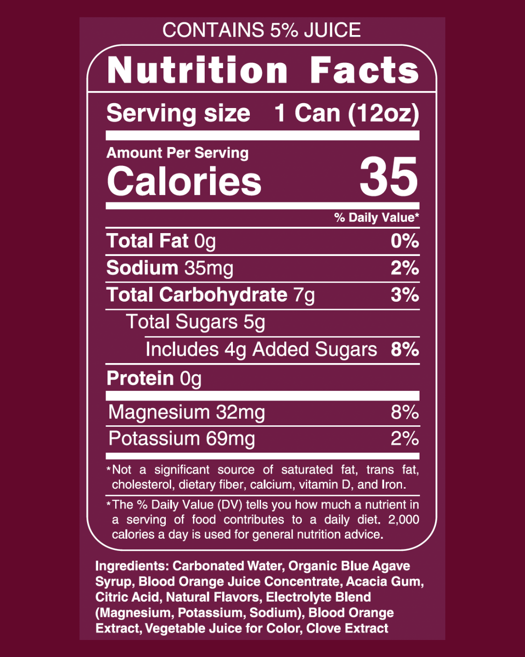 NUTRITION FACTS