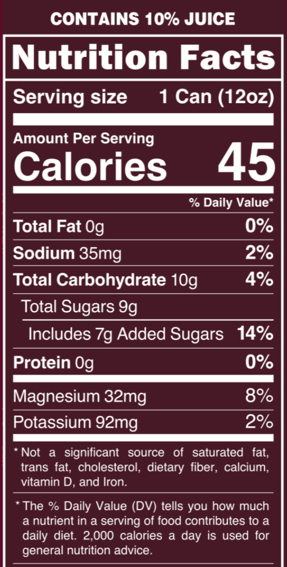 NUTRITION FACTS